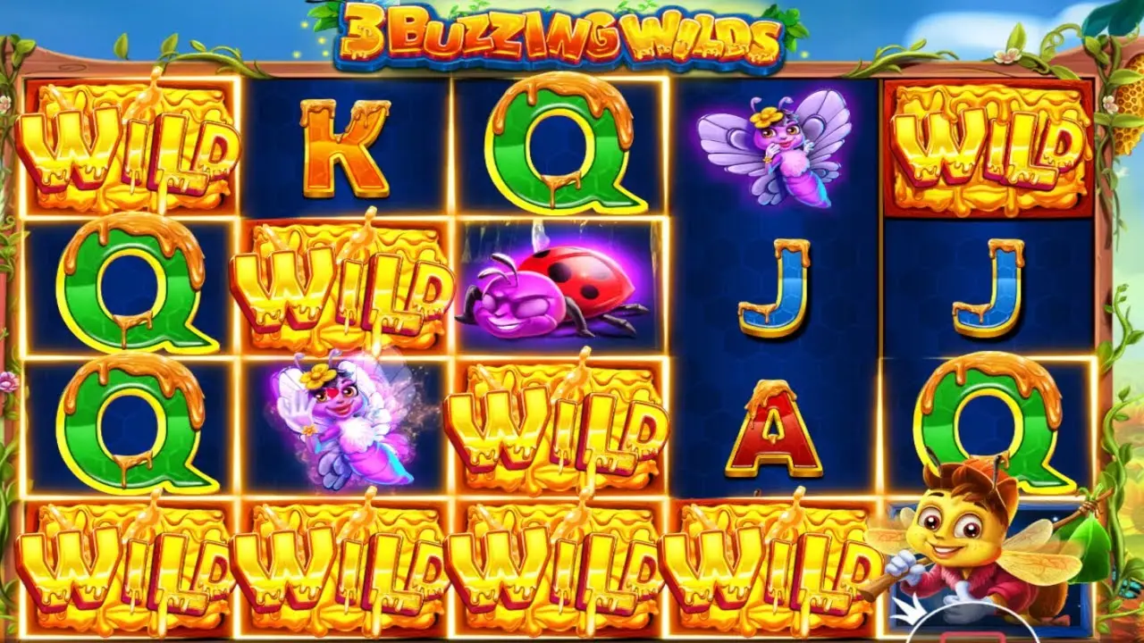 3 Buzzing Wilds κουλοχέρης 2