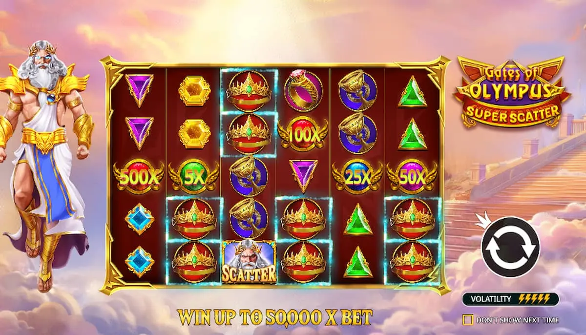 Gates of Olympus Super Scatter demo 1