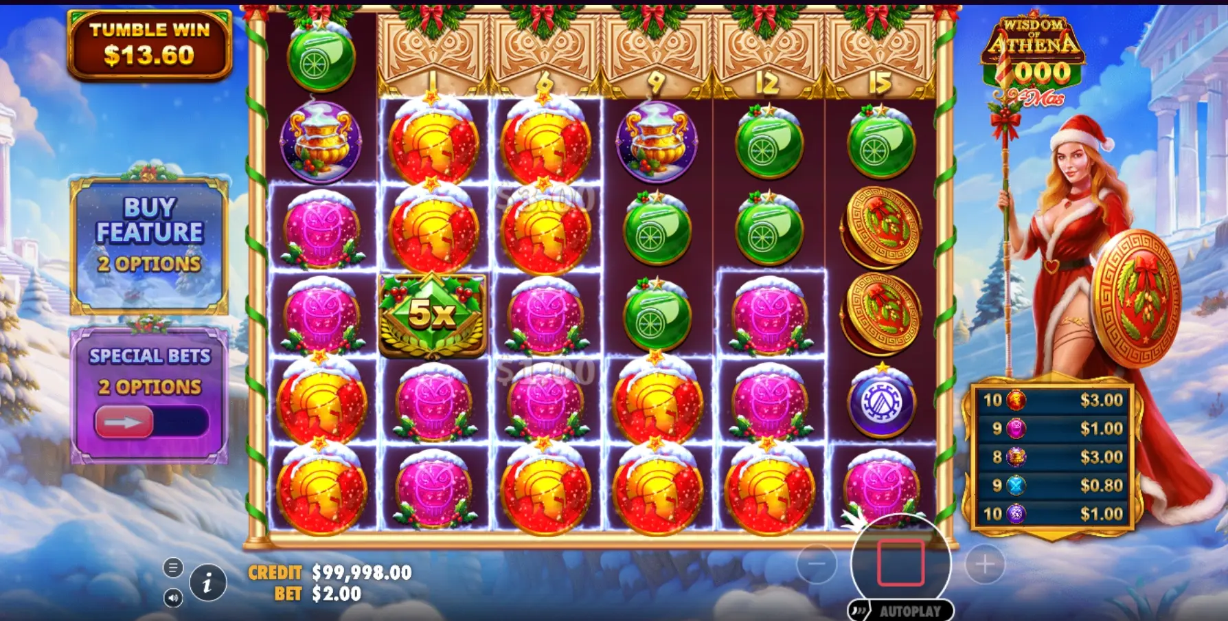 Wisdom of Athena 1000 Xmas demo 1