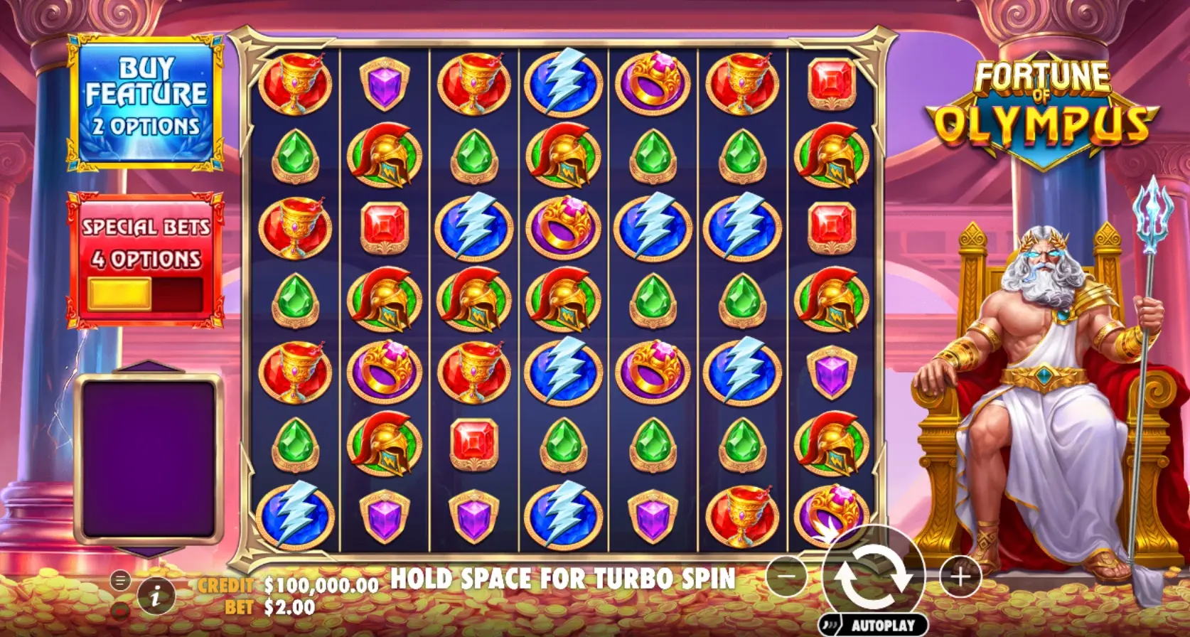 Fortune of Olympus demo 2