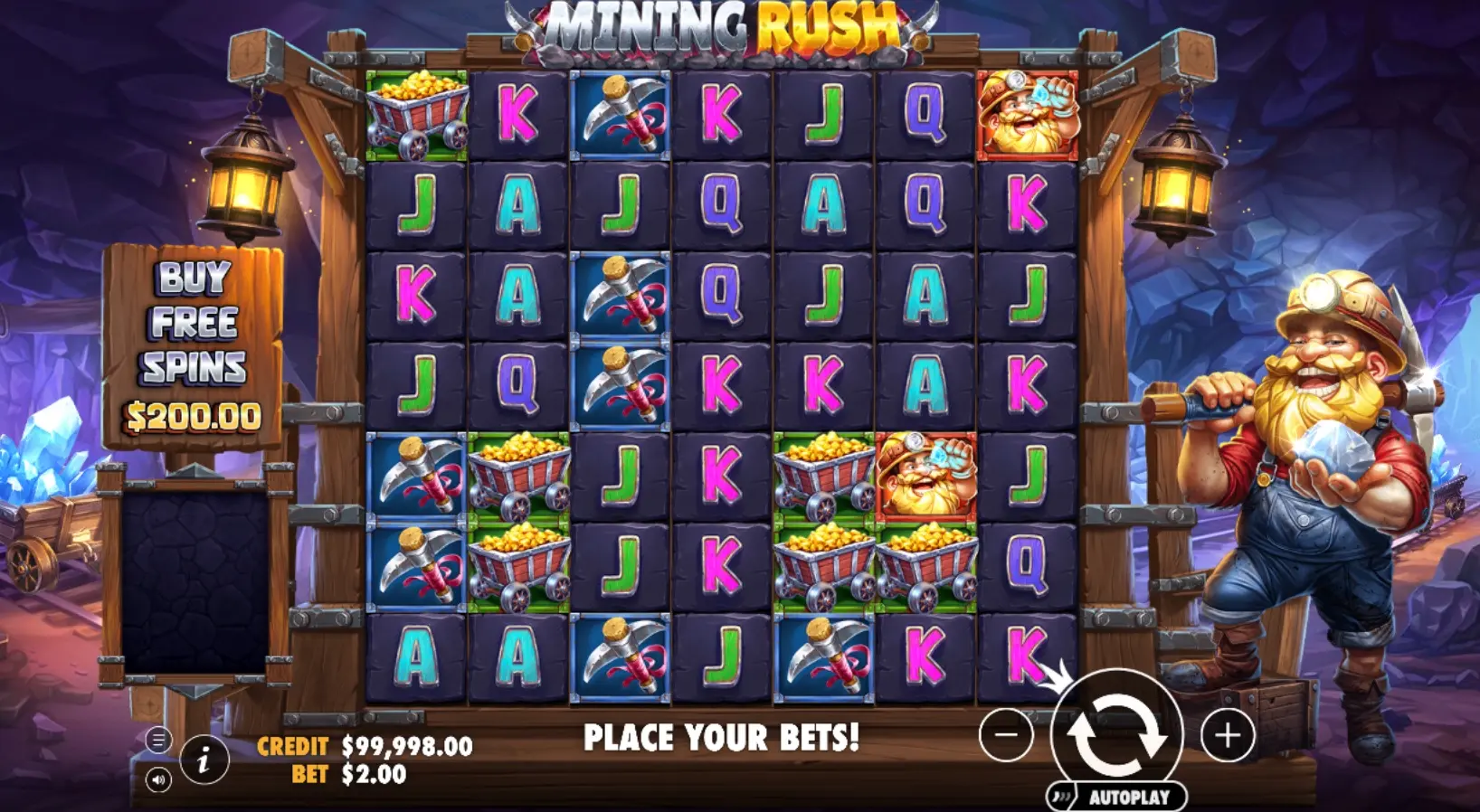 Mining Rush demo